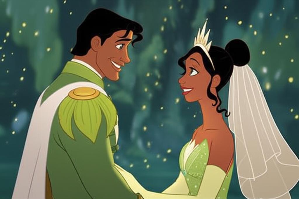 Tiana and Naveen