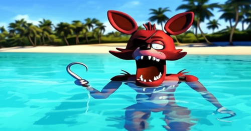 You are most like Foxy the Pirate Fox