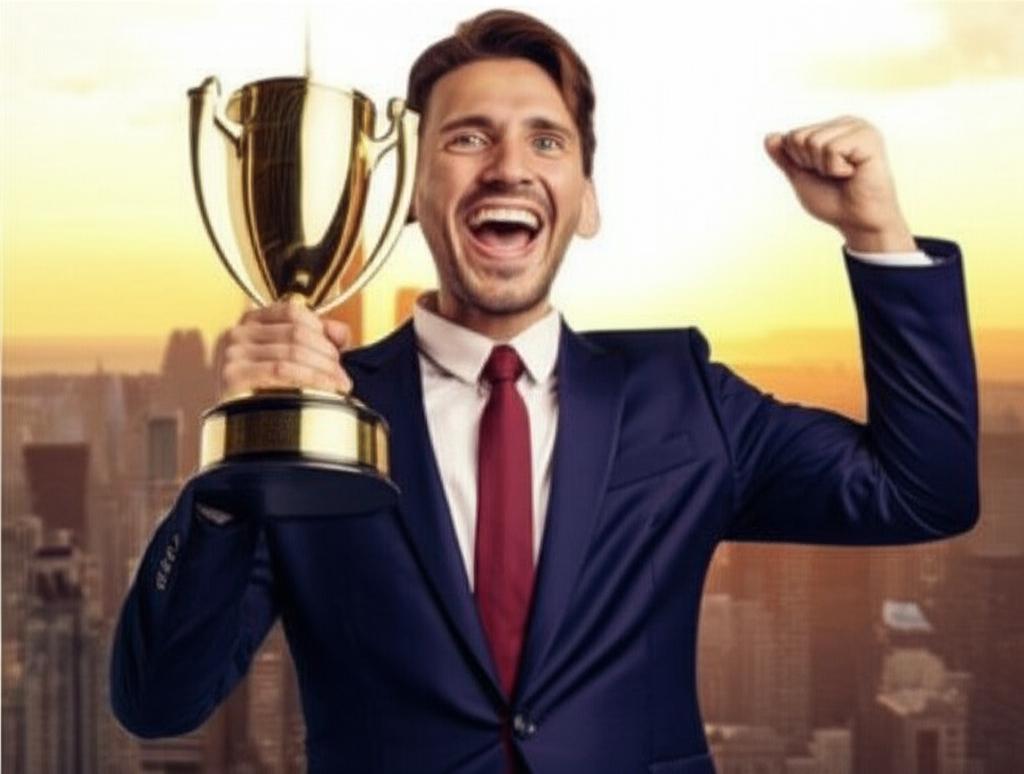 We're thrilled to announce your victory!